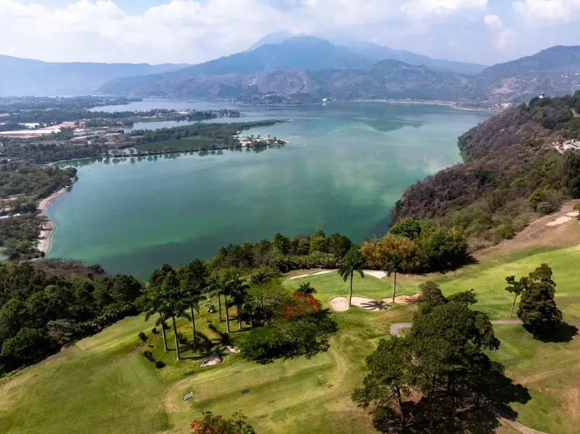 Aerial view of Mayan Golf Course